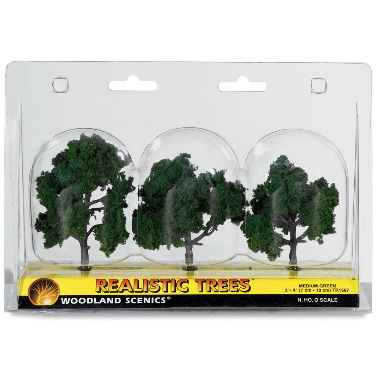 Woodland Scenics Model Scenery - Ready Made Trees, 3"-4", Medium Green